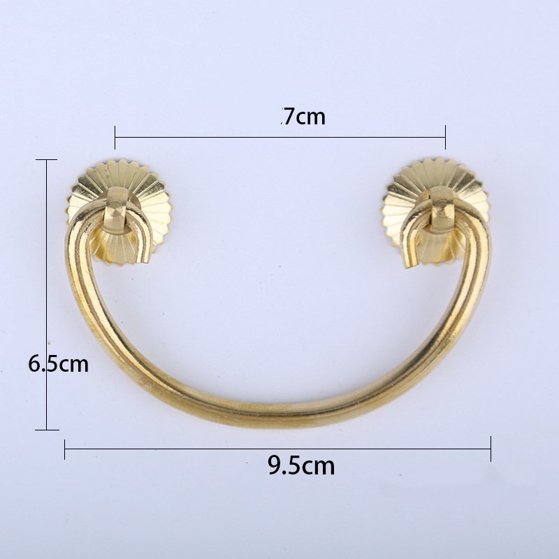 Antique double-hole kitchen cabinet drawer handles