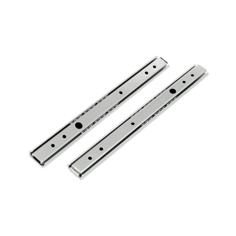 4-inch to 20-inch, 20mm wide two-section steel slide rails