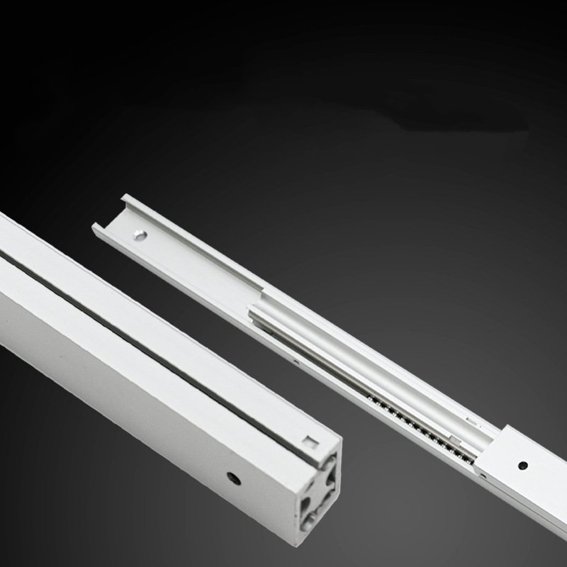 4-inch to 20-inch, 20mm wide three-section aluminum alloy slide rails