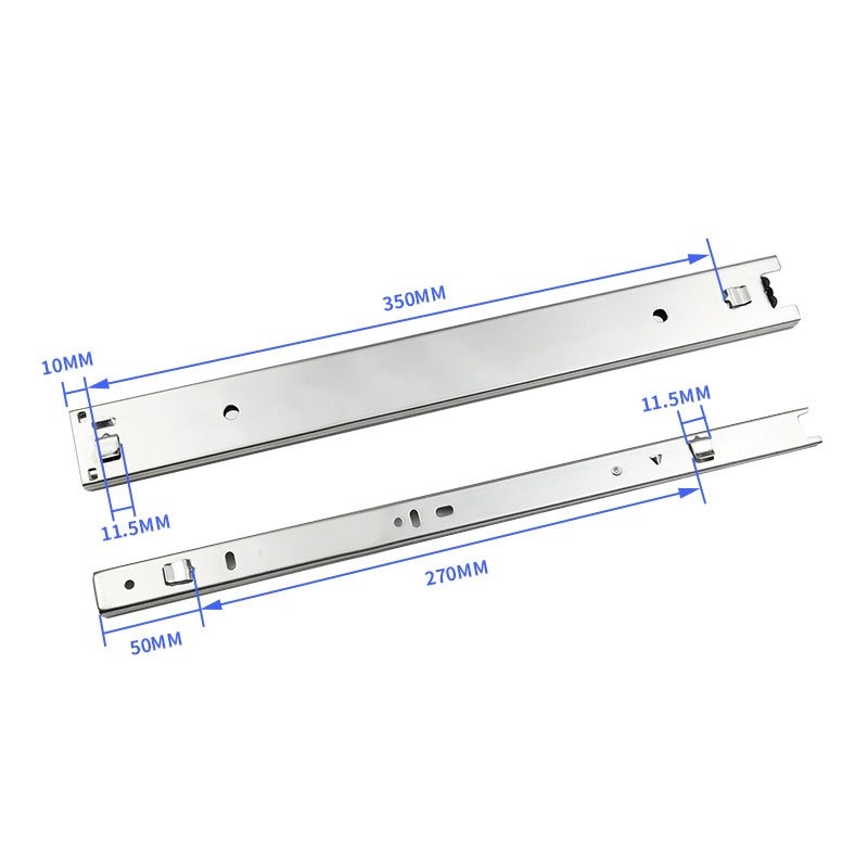 10-inch to 20-inch three-section 45mm slide rail manufacturer