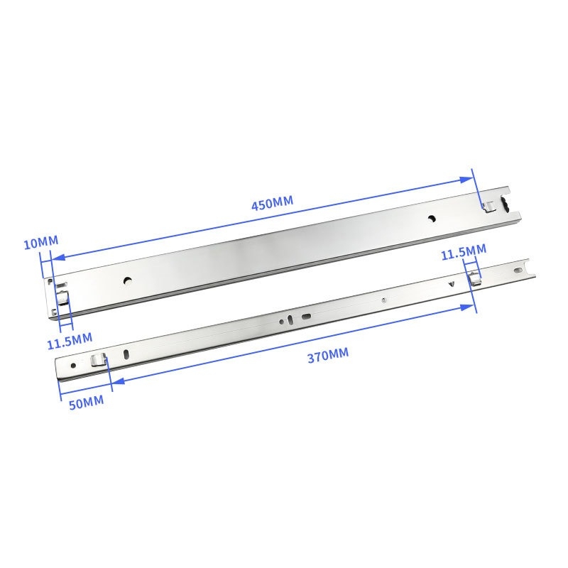 10-inch to 20-inch three-section 45mm slide rail manufacturer