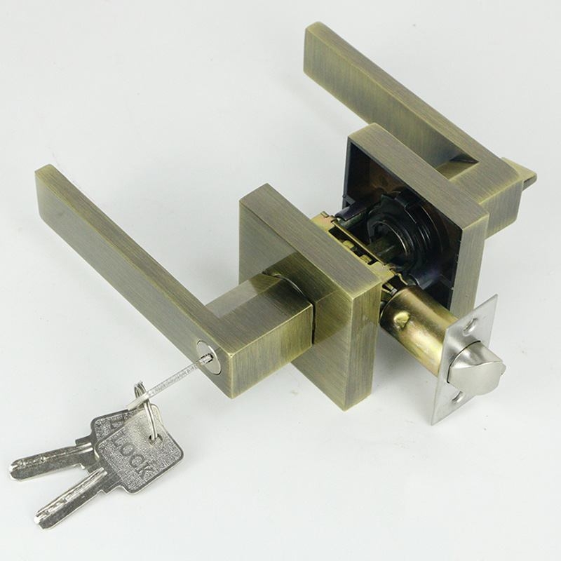 Aluminum Alloy Three-bar Locks with keys