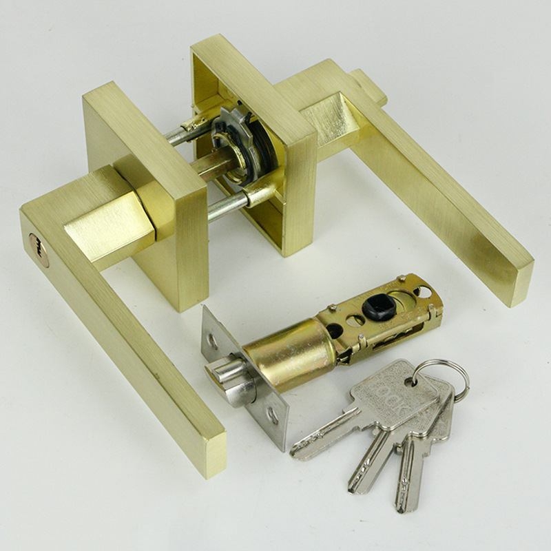 Aluminum Alloy Three-bar Locks with keys