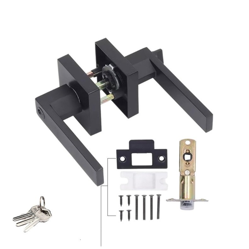 Aluminum Alloy Three-bar Locks with keys wholesale