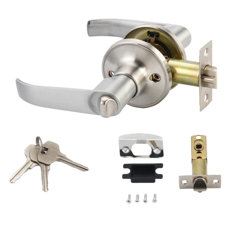 Three-bar aluminum alloy round handle lock wholesale