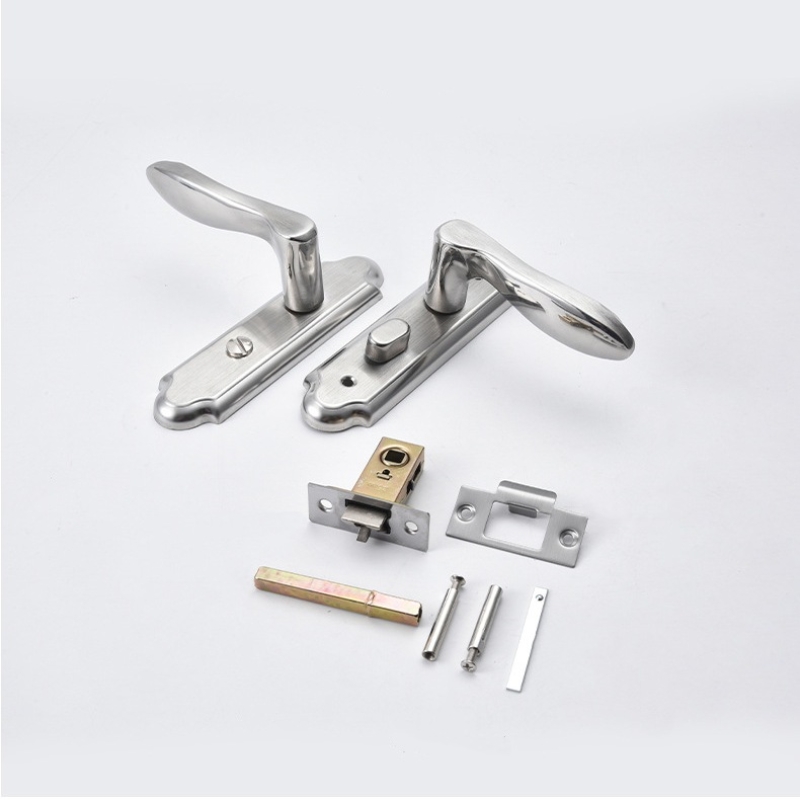 Keyless stainless steel lever lock