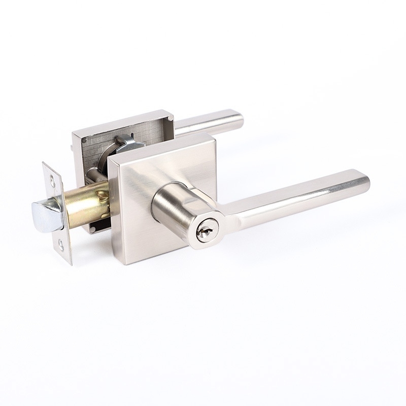 Heavy-duty zinc alloy three-bar lever lock