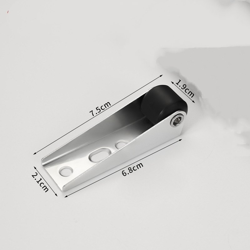 Silent sliding door guide wheels