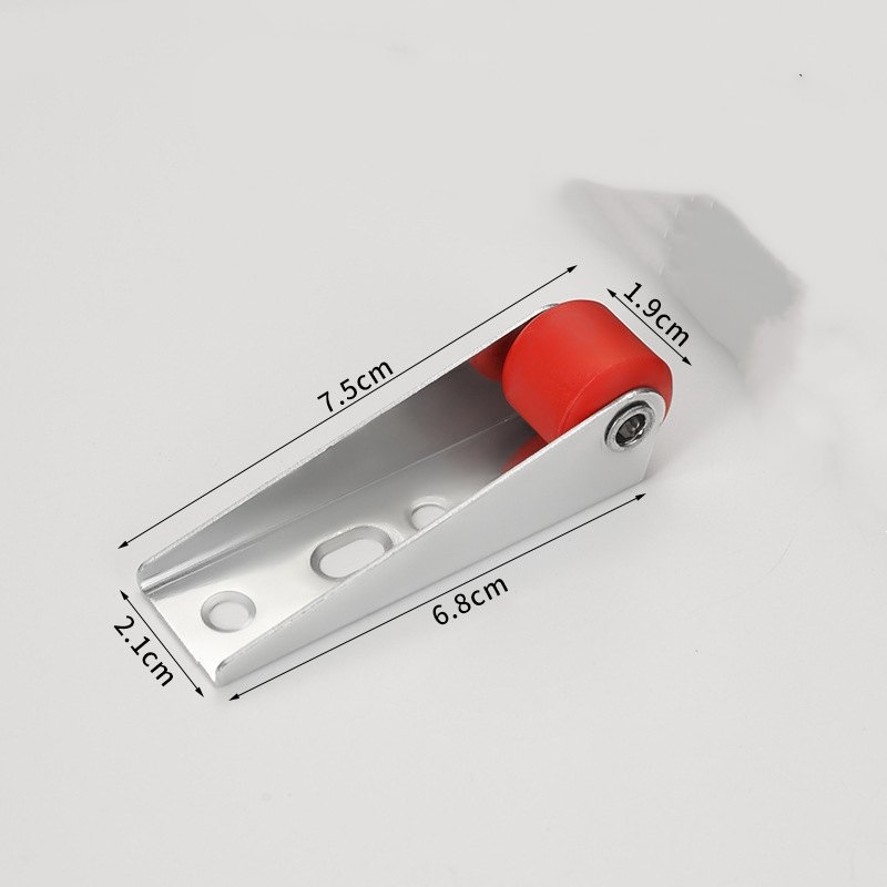 Silent sliding door guide wheels