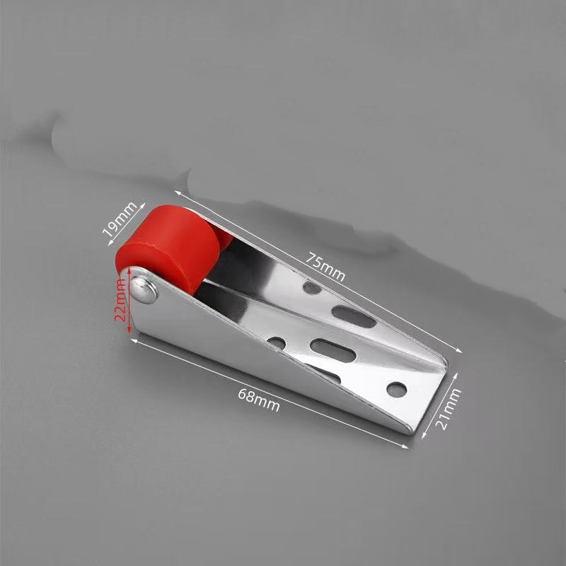 Silent sliding door guide wheels