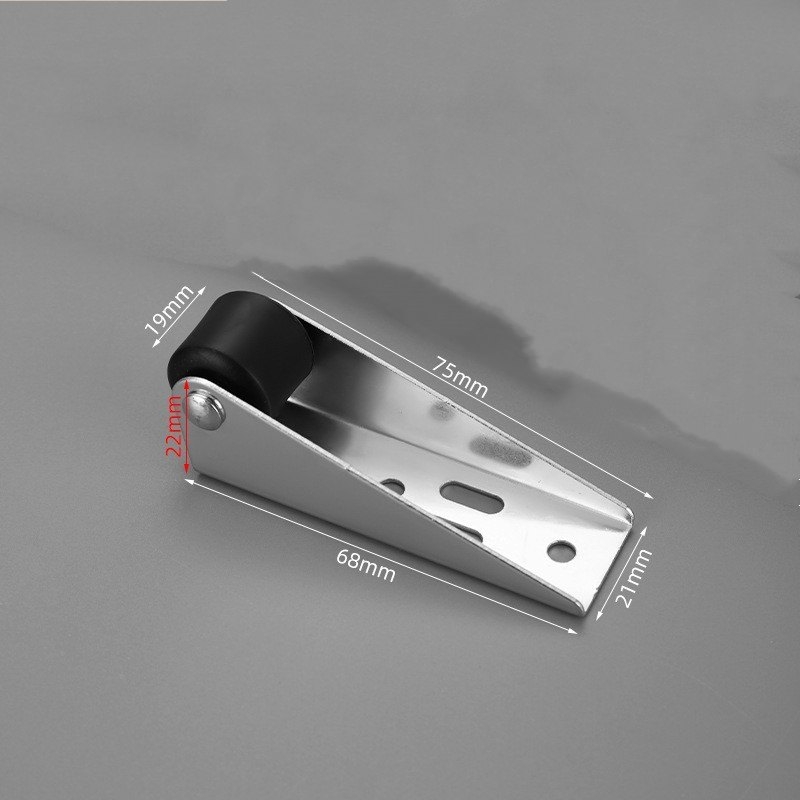 Silent sliding door guide wheels