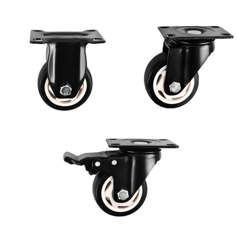 2.5-inch, 3-inch, 4-inch and 5-inch medium PP wheels