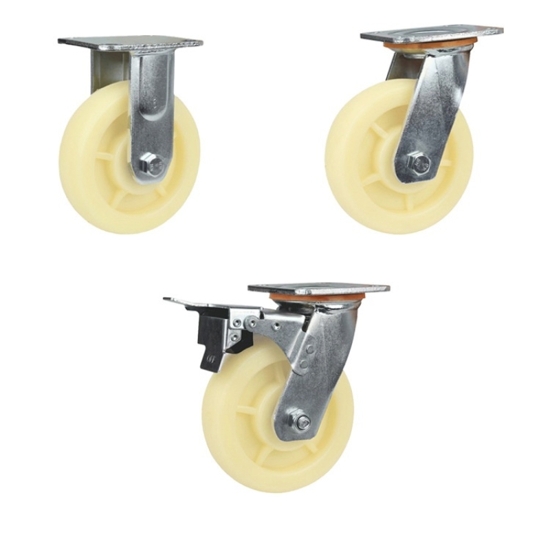 4-inch, 5-inch, 6-inch, 8-inch heavy-duty nylon casters
