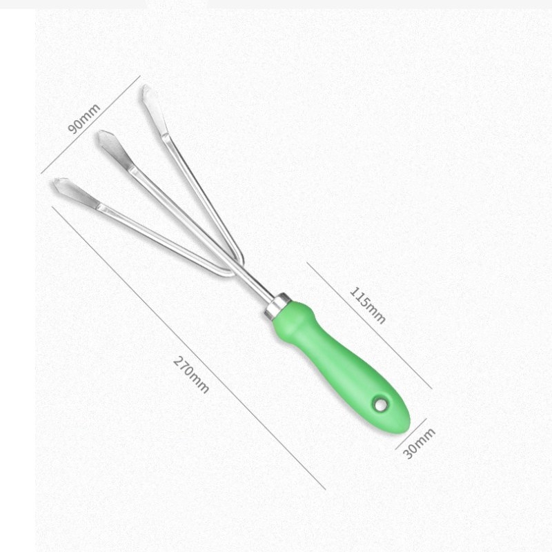 Stainless Steel Garden Weeding Rake Wholesale