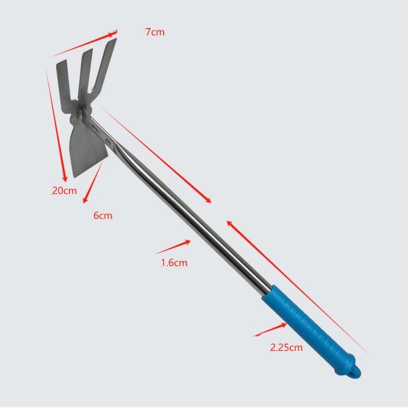 Gardening stainless steel hoe