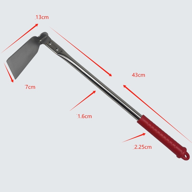 Gardening stainless steel hoe