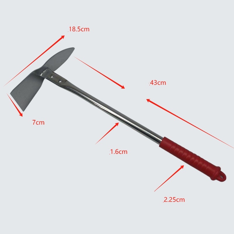 Gardening stainless steel hoe