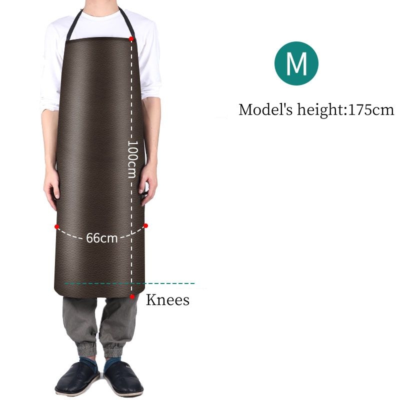 Waterproof and oil-proof PVC apron