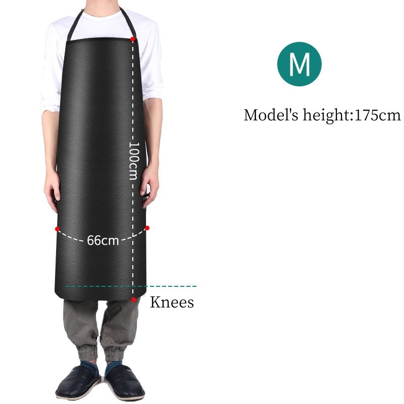 Waterproof and oil-proof PVC apron
