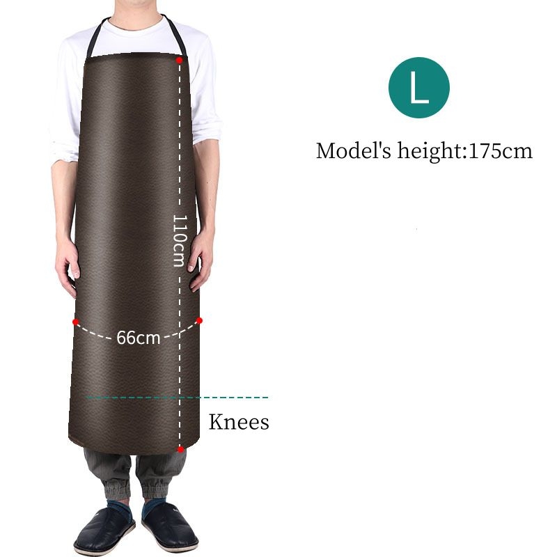 Waterproof and oil-proof PVC apron