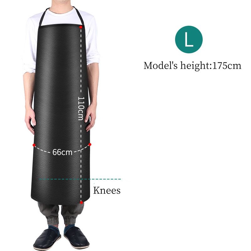 Waterproof and oil-proof PVC apron