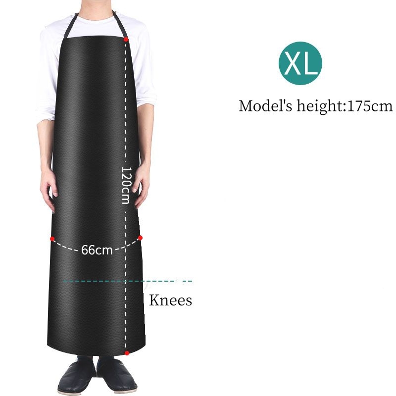 Waterproof and oil-proof PVC apron