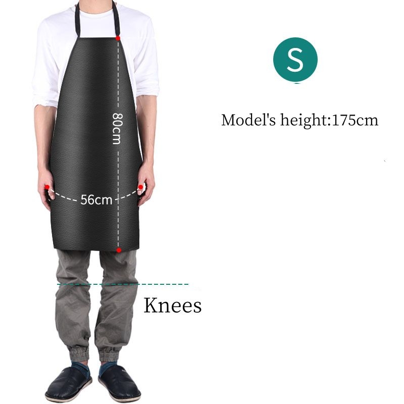 Waterproof and oil-proof PVC apron