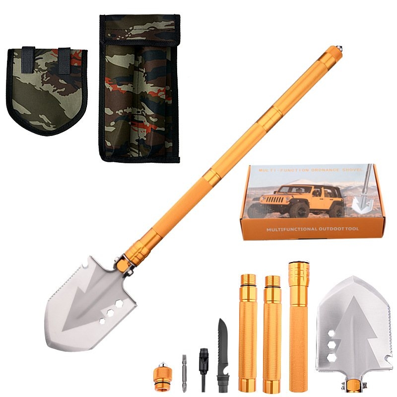 Outdoor Multi-functional Folding Shovel