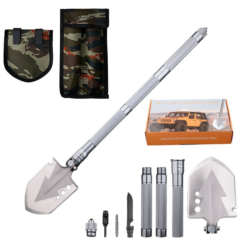 Outdoor Multi-functional Folding Shovel