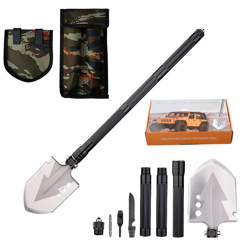 Outdoor Multi-functional Folding Shovel