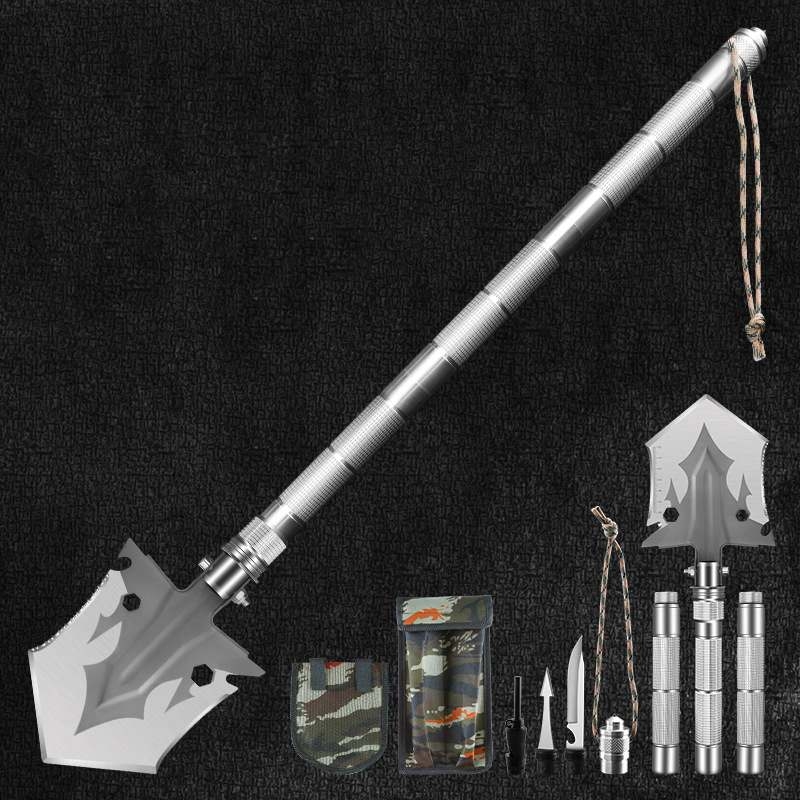 1-section, 2-section, 3-section, 4-section multi-functional shovel