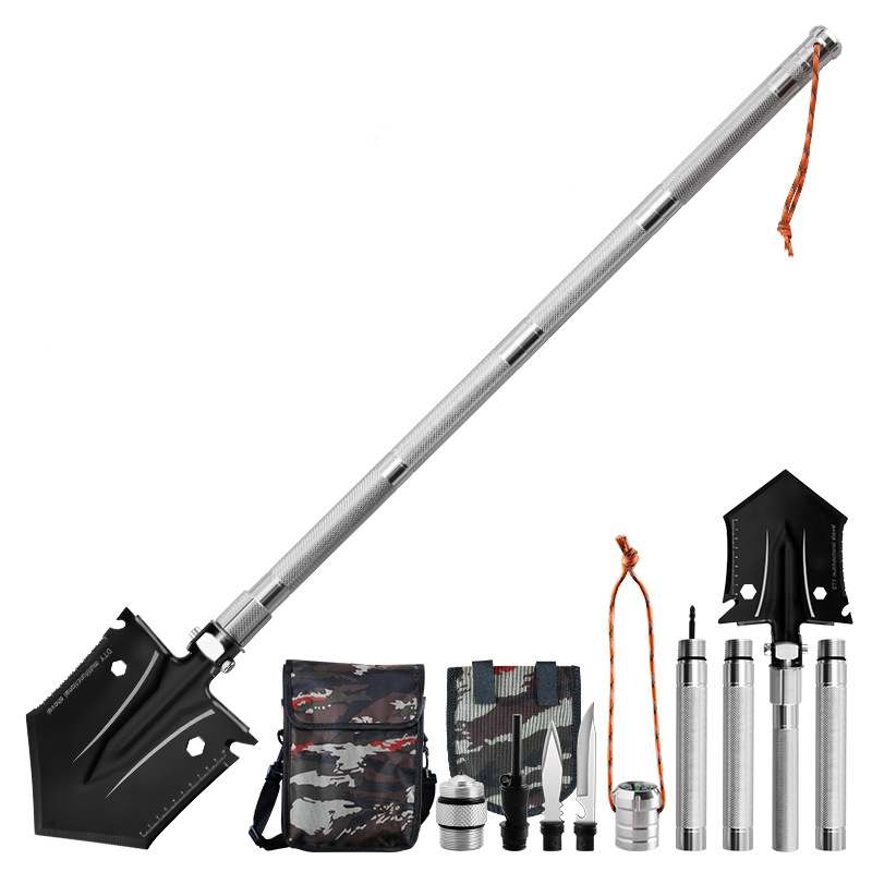 3-section, 4-section, 5-section multi-functional shovel