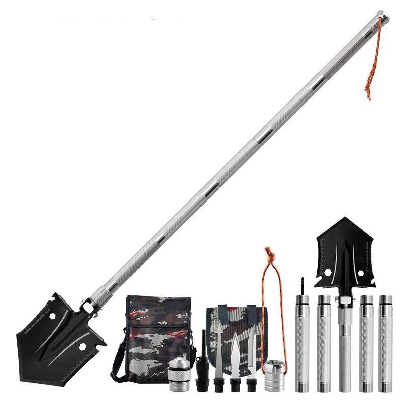 3-section, 4-section, 5-section multi-functional shovel