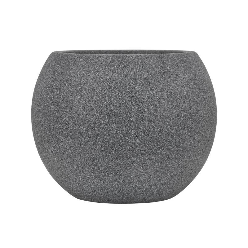 Spherical flower pot made of imitation fiberglass material