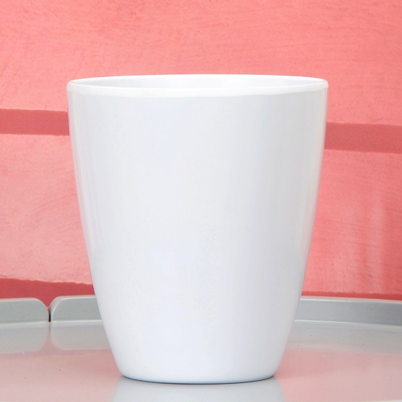 Smooth Imitation Ceramic Plastic Flower Pots