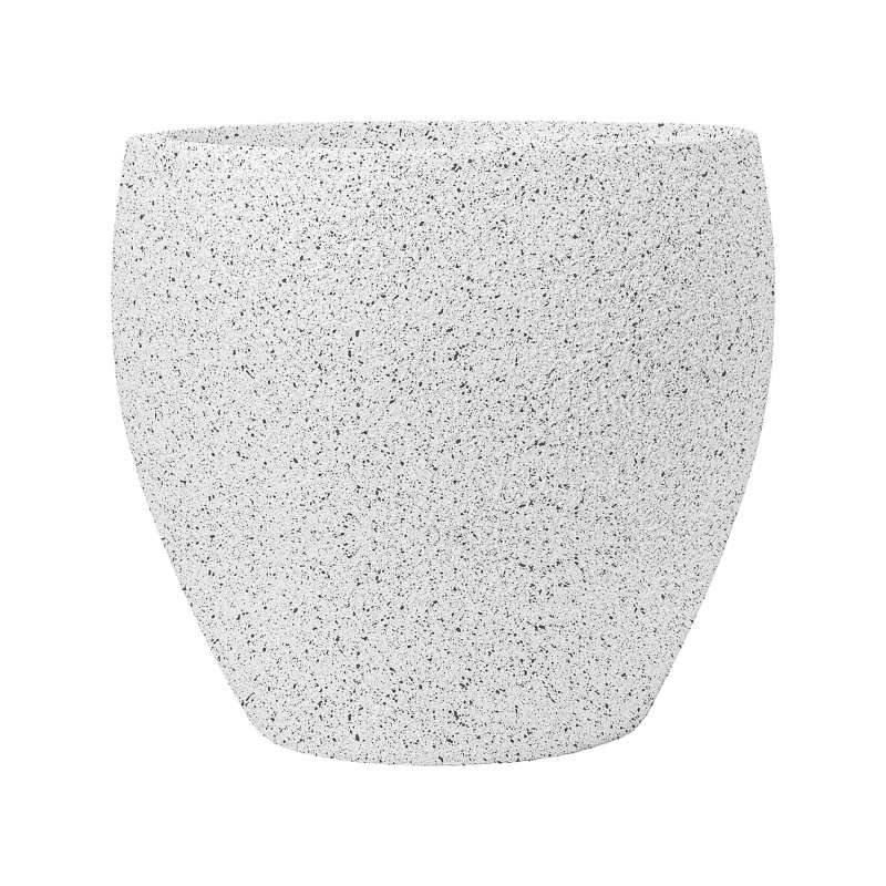 Large-diameter imitation cement plastic flower pot