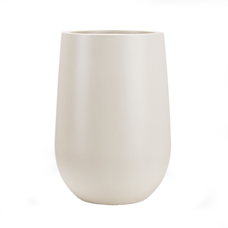 Factory direct sales of large curved plastic flower pots