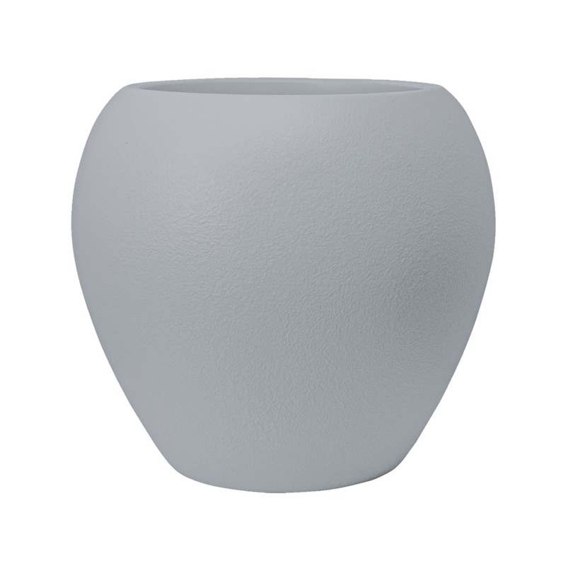 Imitation porcelain large-diameter plastic flower pot