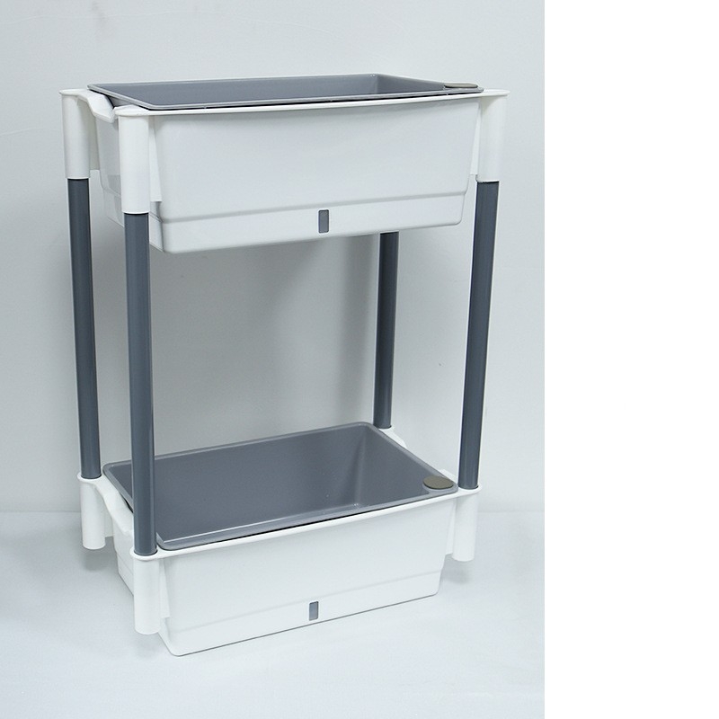 Multi-layer Plastic pots for vegetable planting