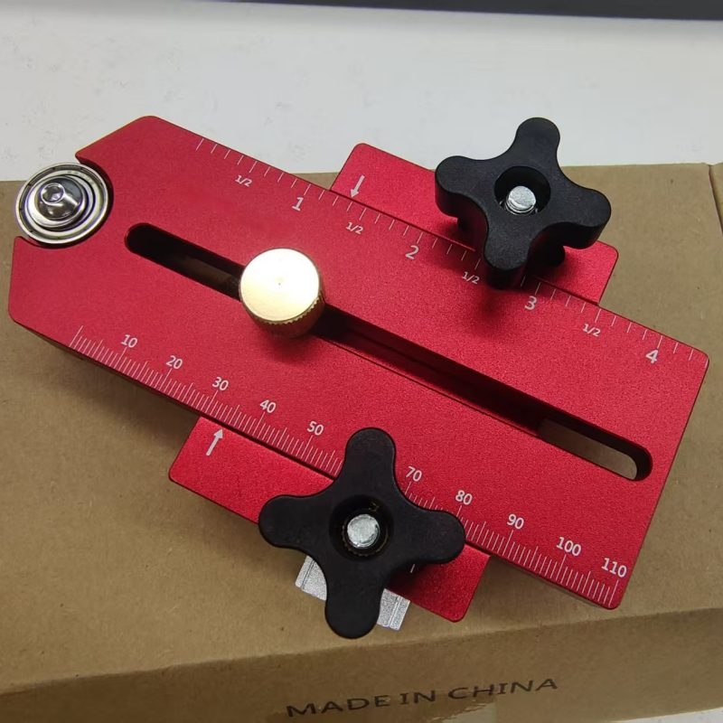 Adjustable woodworking limit tool