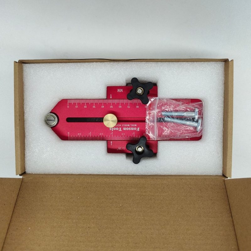 Adjustable woodworking limit tool