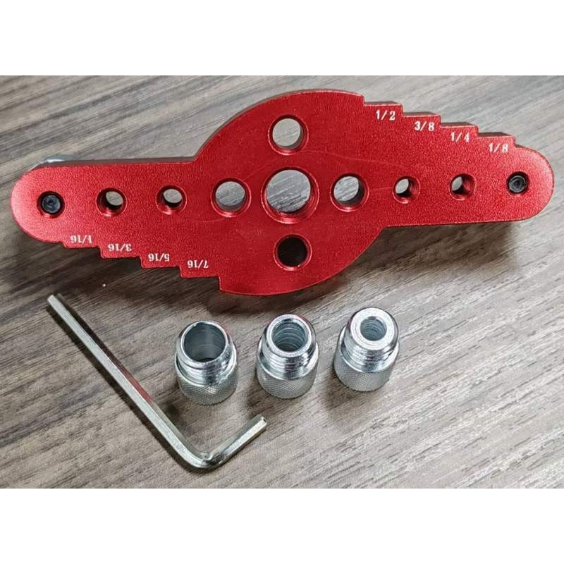 Aluminum alloy woodworking drill locator