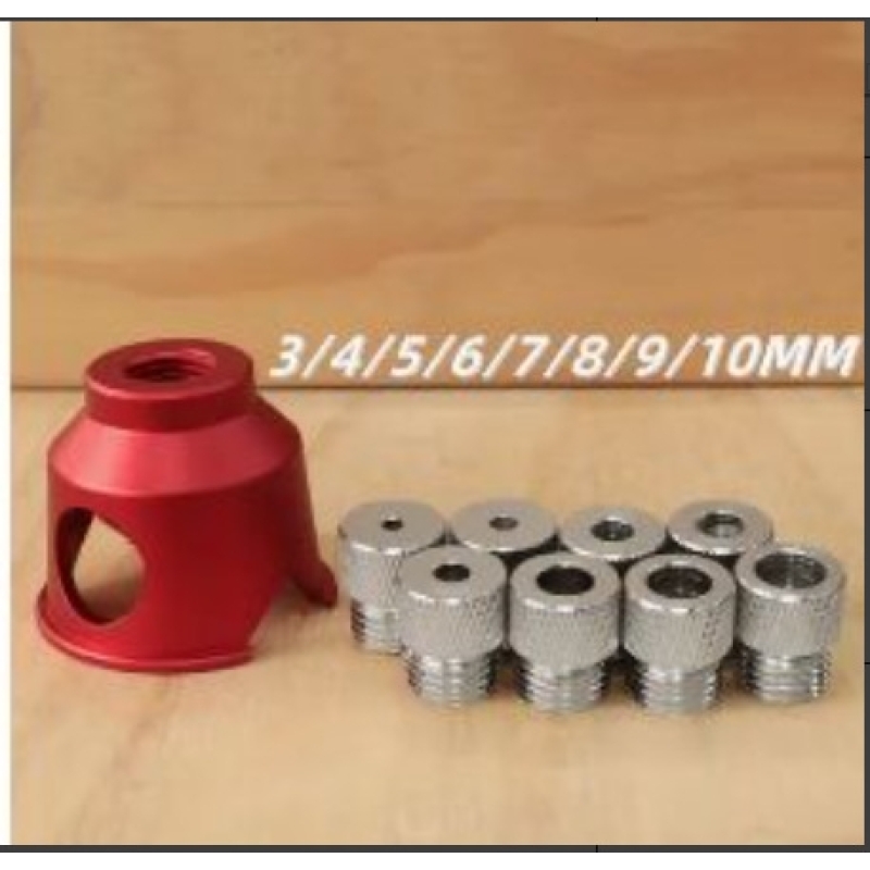 Aluminum alloy woodworking drill locator