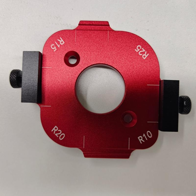 Rounding milling fixture, cutting auxiliary tool, angle positioning fixture