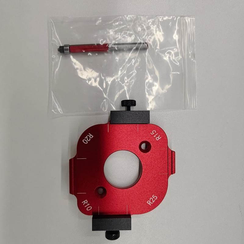 Rounding milling fixture, cutting auxiliary tool, angle positioning fixture