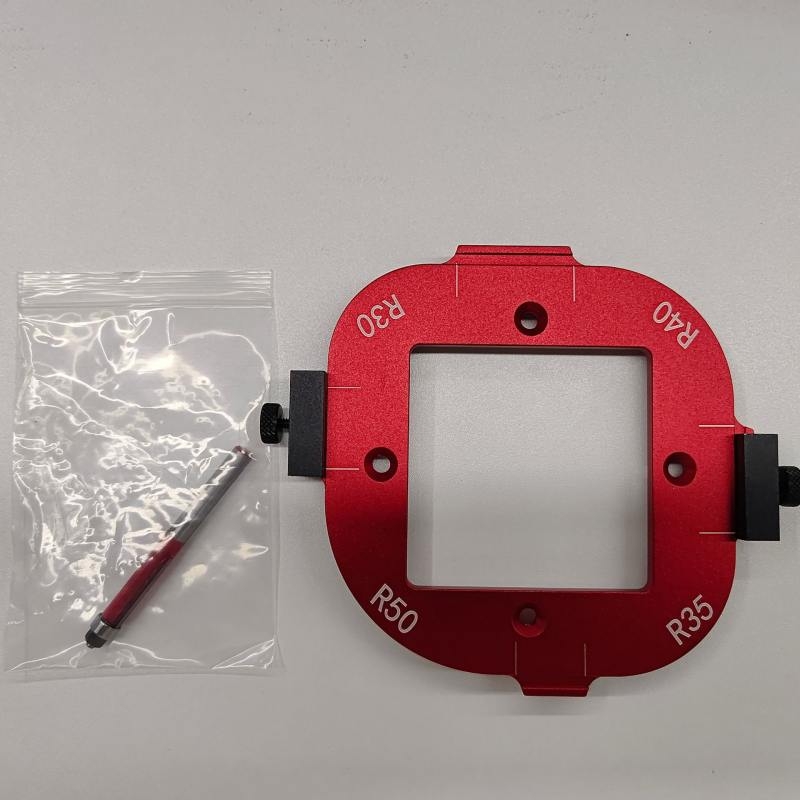 Rounding milling fixture, cutting auxiliary tool, angle positioning fixture