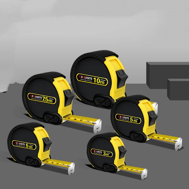 3-meter, 5-meter, 7.5-meter, and 10-meter Metric and Imperial Steel Measuring Tape