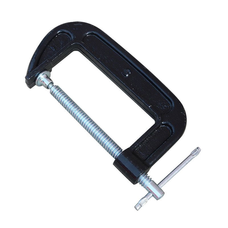 Heavy-duty cast steel G-clamp