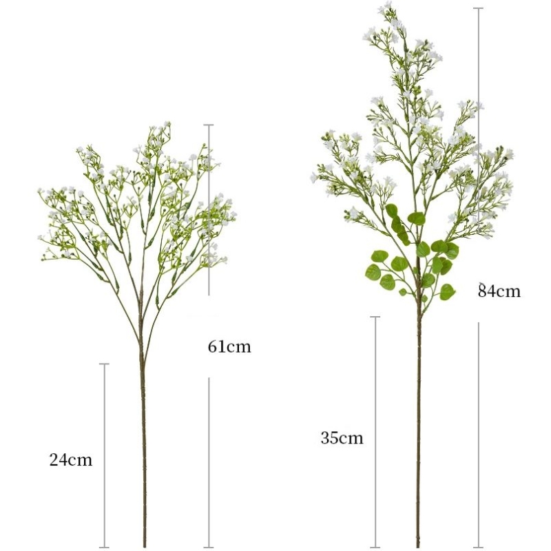 Artificial baby's breath plastic artificial flowers