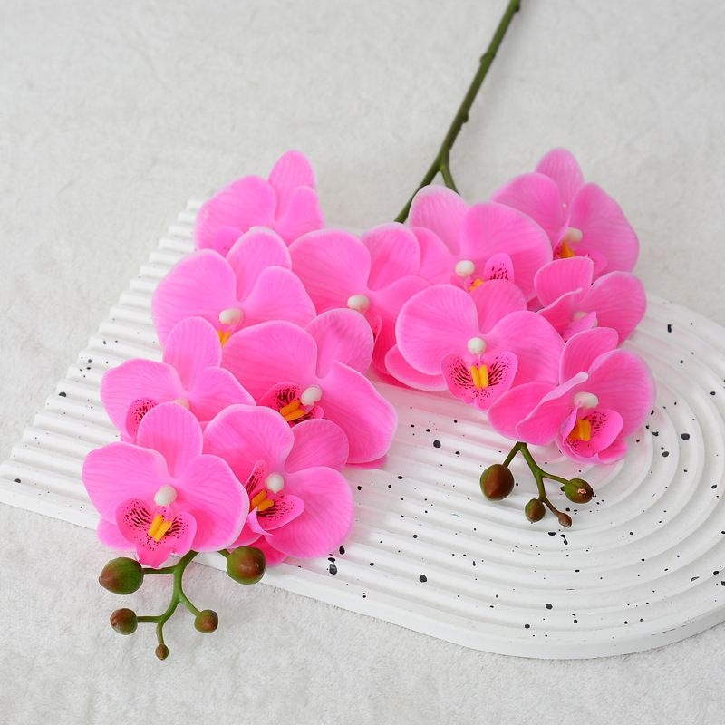 Wholesale artificial Phalaenopsis orchid with two branches